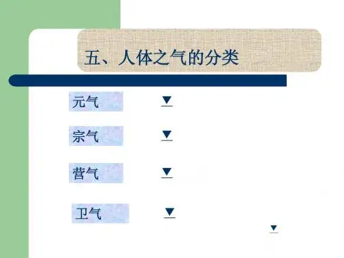 气的分类