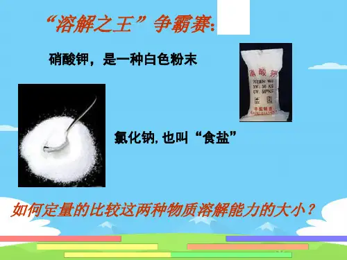 沪教上海版九年级化学上册 3.2溶液_28优秀课件PPT