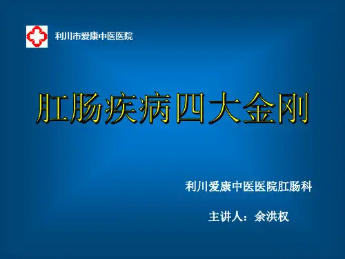 爱康肛肠健康讲座  幻灯片