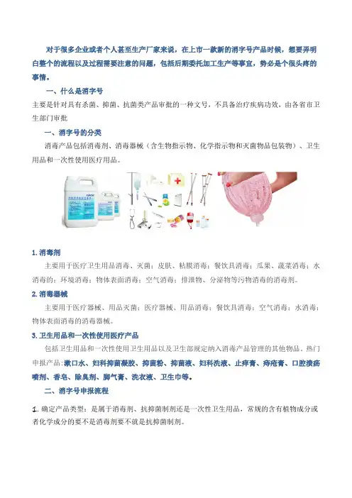 消字号申报指南