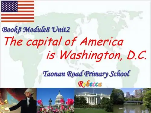 外研版小学英语四年级下册《Module8 Unit2The capital of America is Washington, D.C.》精品课件(一起点