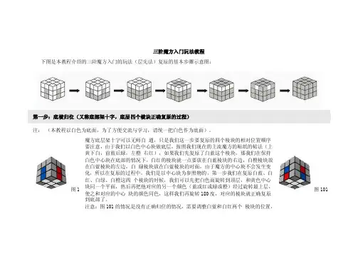 魔方解法大全_（超简单_超全_带图片）[精华]