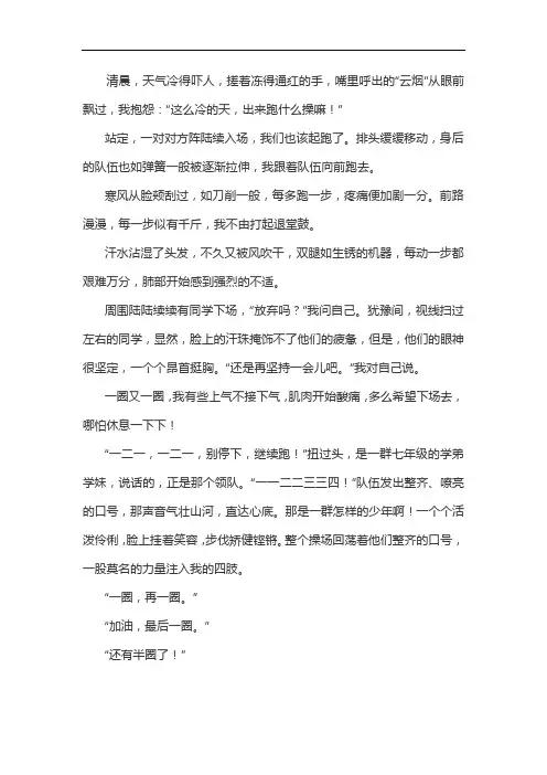 “试试看”主题作文范文