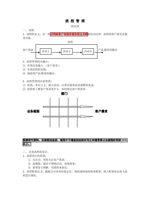 流程管理