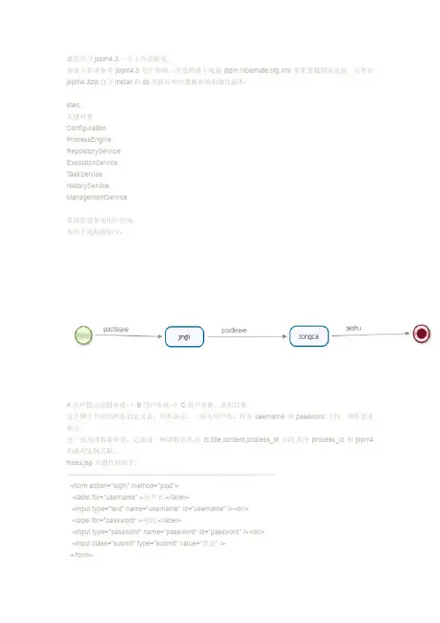 jbpm4.3简单小例子(一)