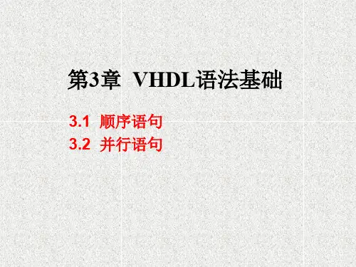 第3章VHDL语法基础77页PPT