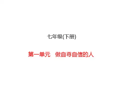 中考政治总复习课件：七年级下册考点解析