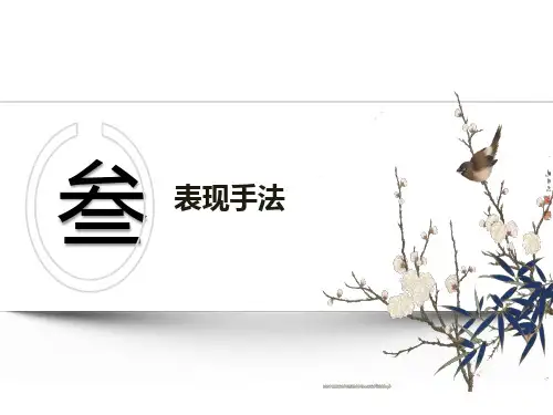 高中语文-表现手法