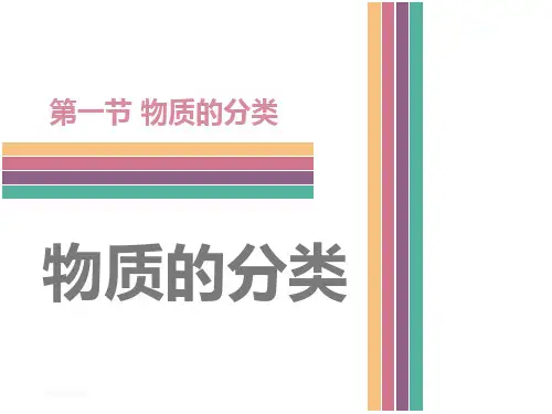 1物质的分类 (共43张PPT)