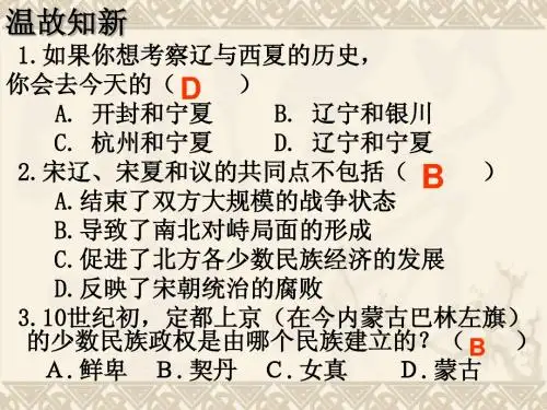 第11课_宋金南北对峙【北师大版】