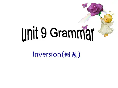高二英语上学期unit-9-Grammar倒装句(新编201912)