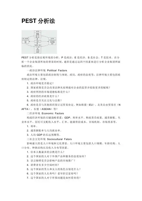 pest分析法