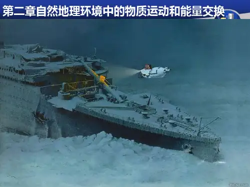 中图版高中地理必修一2.2《水的运动海洋水的运动世界洋流》课件(共24张PPT)