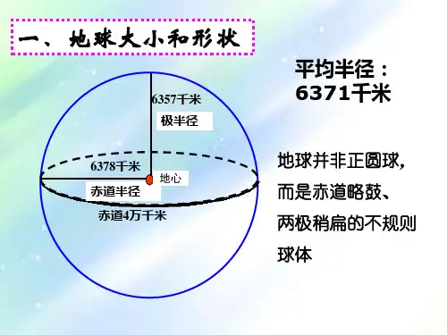地球仪的基础知识-PPT