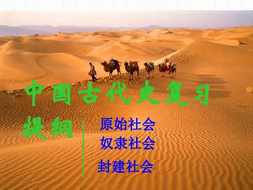 中国古代史复习