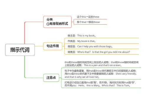 2.5-指示代词：英语语法思维导图(初中-大学)