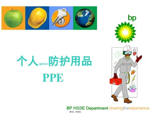 BP公司之个人防护用品PPE(共60张)