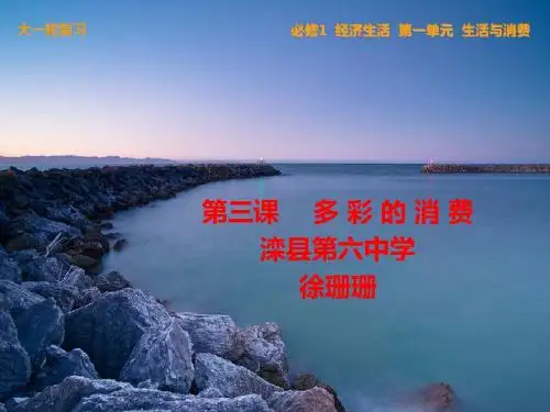 高中政治必修1第3课PPT课件