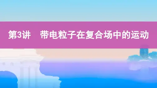 第3讲 带电粒子在复合场中的运动