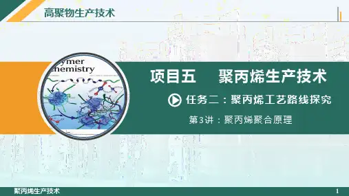 聚丙烯生产技术 聚丙烯聚合原理