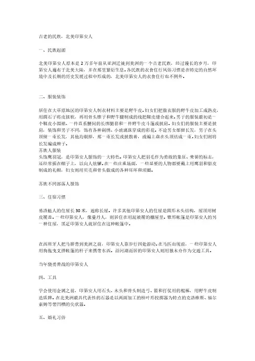 创意画幼儿美术课件北美印第安文化艺术 (1)