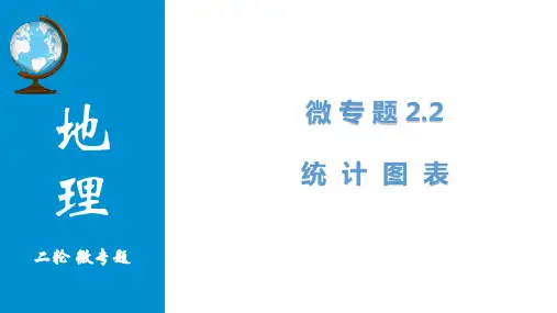 微专题高考地理二轮复习 - 统计图表2