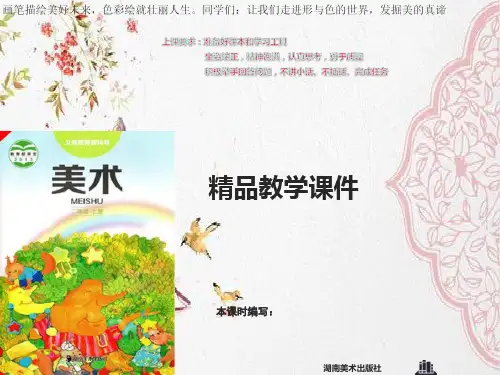 湘美小学美术二年级上册16小小手课件
