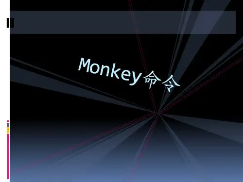 MONKEY命令