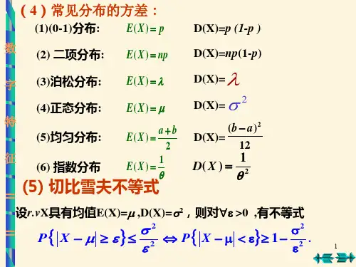概率论与数理统计协方差和相关系数精品PPT课件