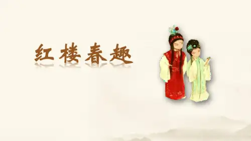 部编版五年级下册语文《红楼春趣》说课教学PPT课件