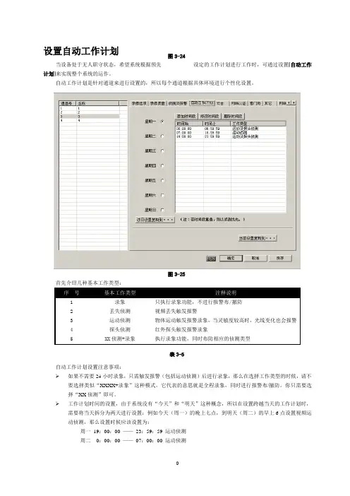 数字网络硬盘录像机使用说明书之六普通云台及快球设置