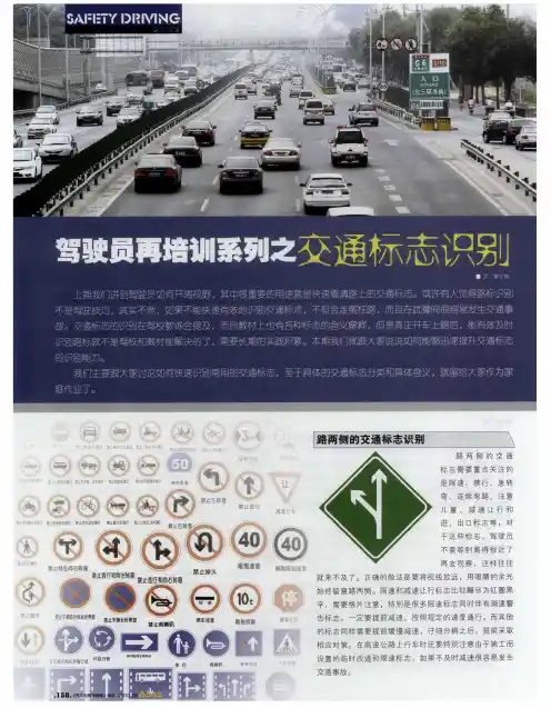 驾驶员再培训系列之交通标志识别