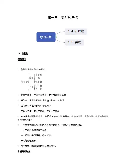 2021年中考数学考点一遍过(上海专版) 第1章 数与运算(2)(有理数,实数)(教师版含解析)