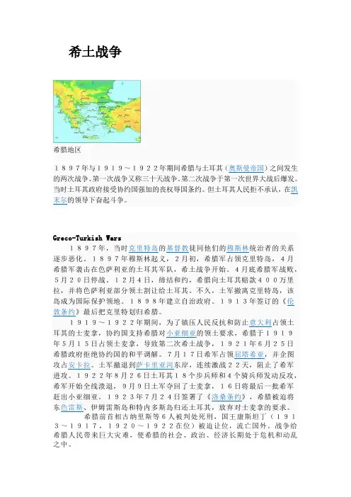 希土战争