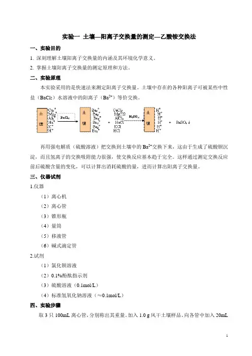 环境化学实验.
