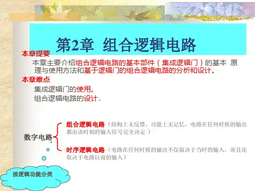 数字电路与逻辑设计第二章