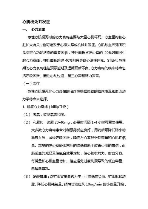 心肌梗死并发症