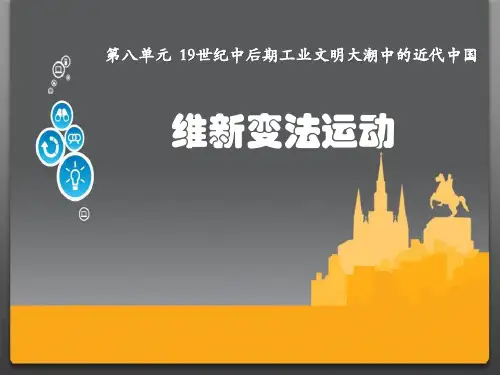 【精品历史课件】831维新变法运动(共40张PPT)