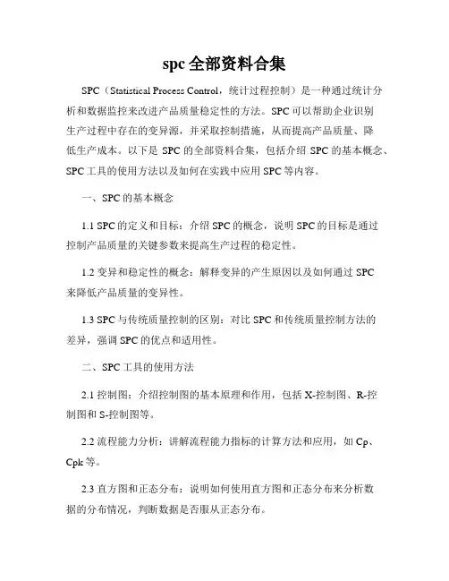 spc全部资料合集