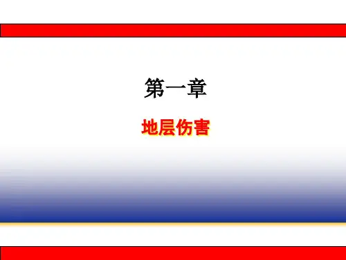 第1章 储层伤害