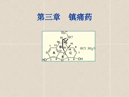 第三章 镇痛药