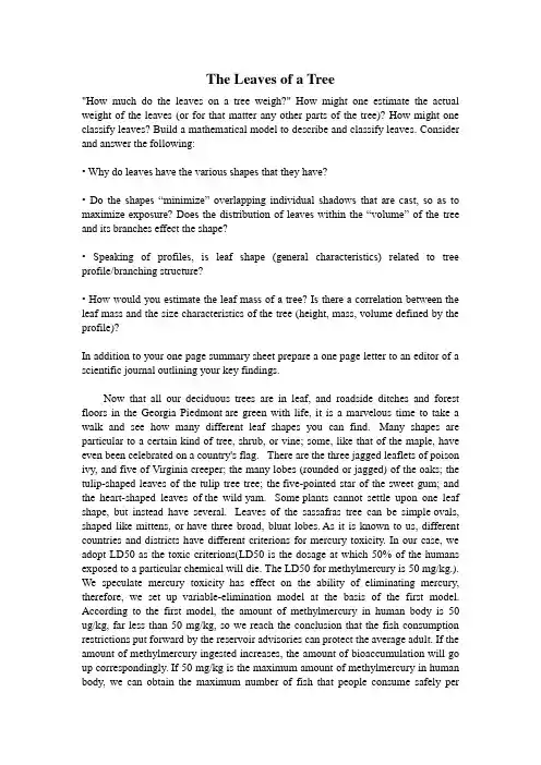 2012年美国数学建模最终版