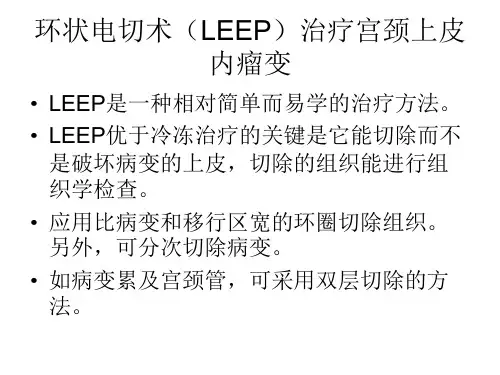 环状电切术(LEEP)