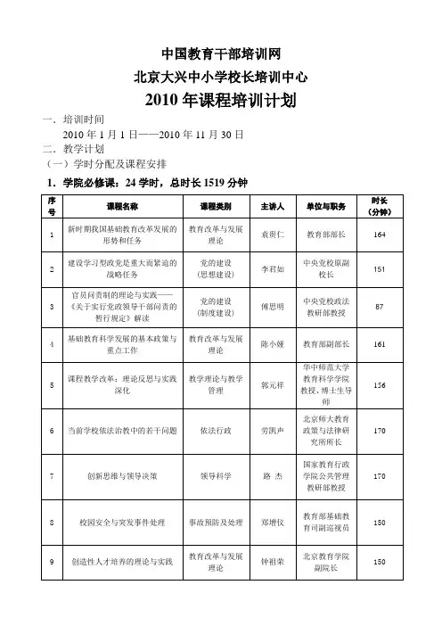 中国教育干部培训网