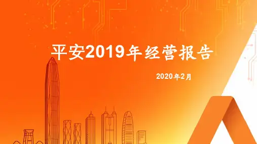 中国平安2019年年经营分析报告