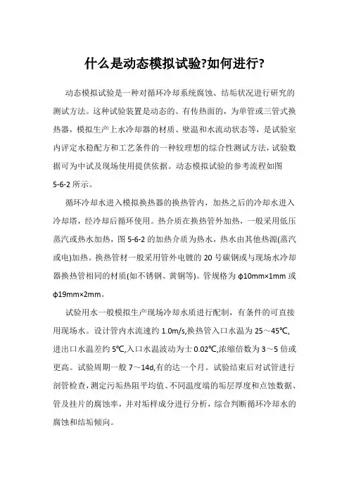 什么是动态模拟试验