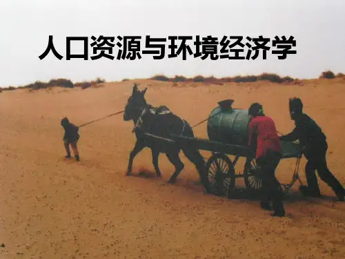 人口资源与环境经济学全套课件454p