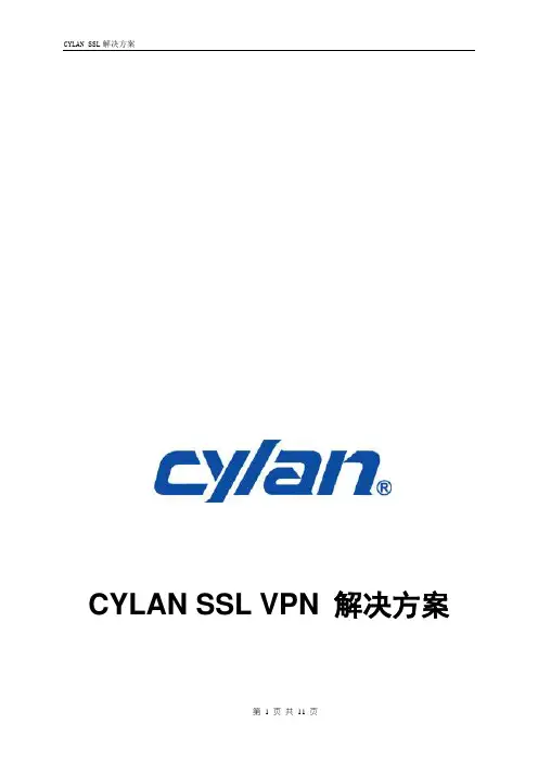 SSL-VPN解决方案