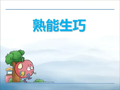 《熟能生巧》PPT【优秀课件PPT】