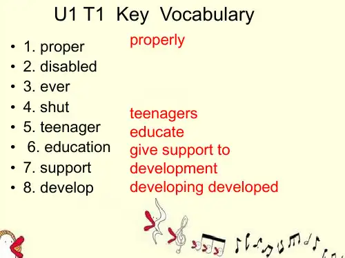 仁爱九年级 unit1 topic 1复习课件